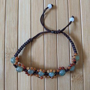 Jade Flower Bracelet